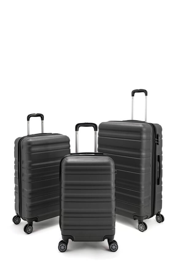 Cambridge Polo Club Abs Baklava Desenli Valiz Seti - 34