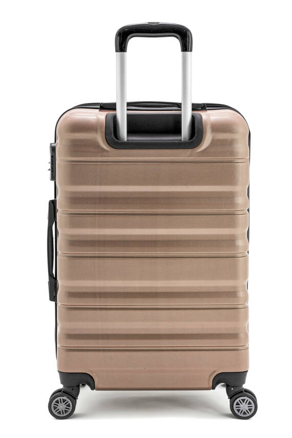 Cambridge Polo Club Abs Baklava Desenli Valiz Seti - 46