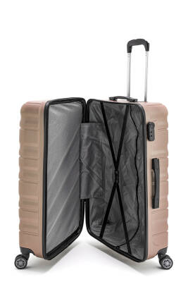 Cambridge Polo Club Abs Baklava Desenli Valiz Seti - 49