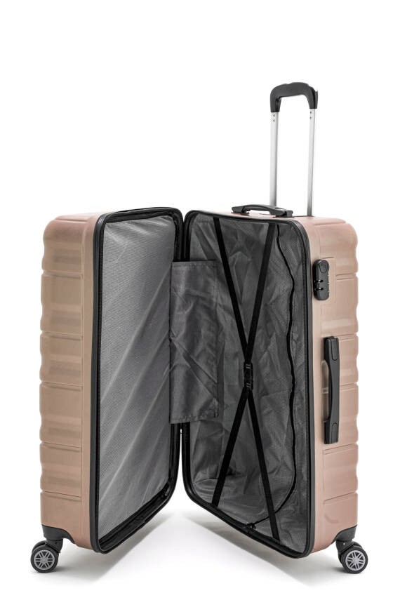 Cambridge Polo Club Abs Baklava Desenli Valiz Seti - 49