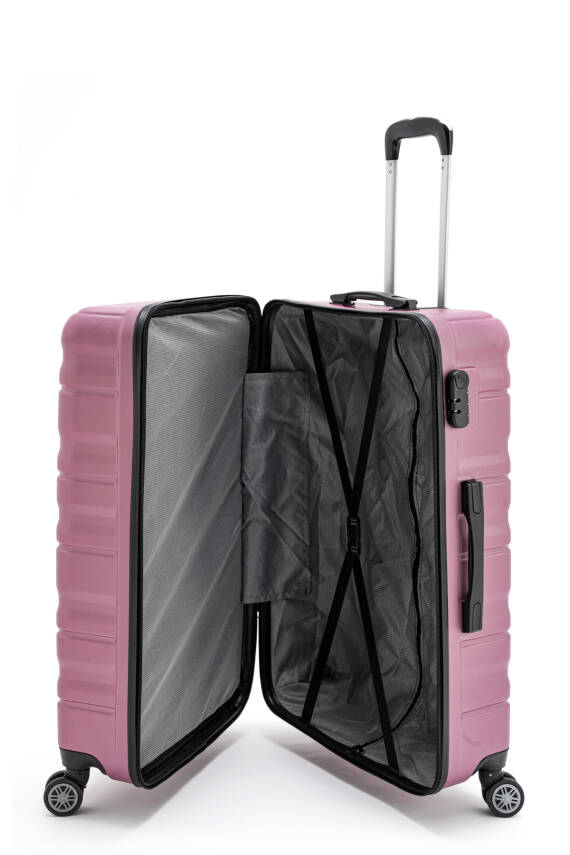 Cambridge Polo Club Abs Baklava Desenli Valiz Seti - 57