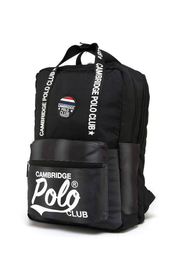Cambridge Polo Club American Chic Çok Gözlü Unisex Çocuk İlkokul Çantası - 3