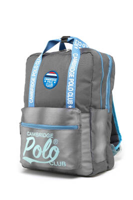 Cambridge Polo Club American Chic Çok Gözlü Unisex Çocuk İlkokul Çantası - 7