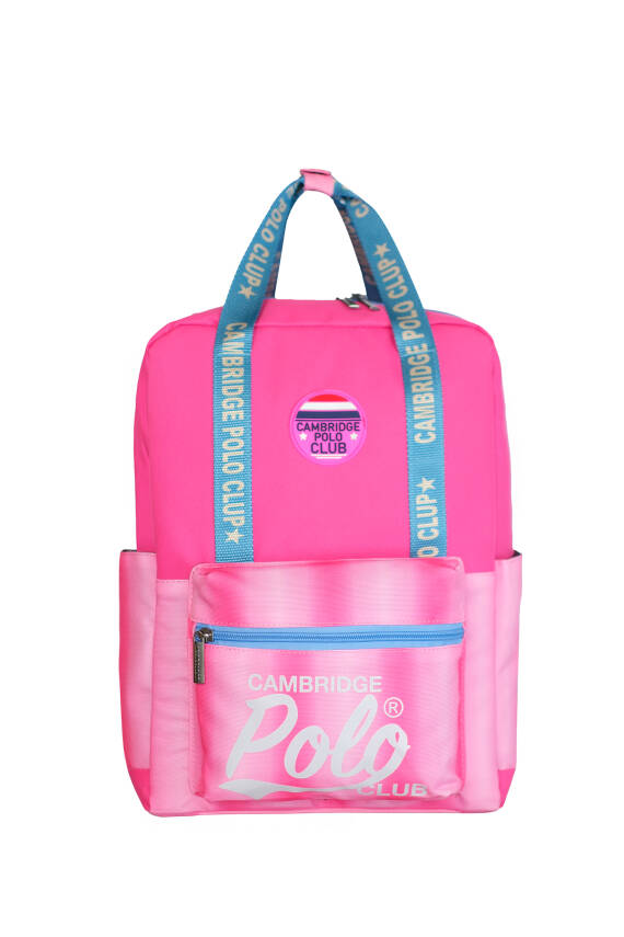 Cambridge Polo Club American Chic Çok Gözlü Unisex Çocuk İlkokul Çantası - 14
