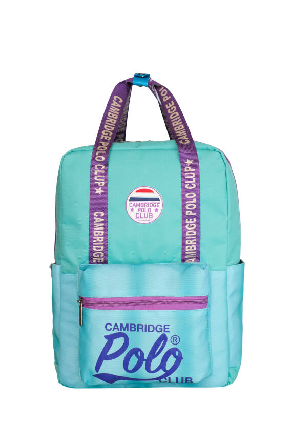 Cambridge Polo Club American Chic Çok Gözlü Unisex Çocuk İlkokul Çantası - 19