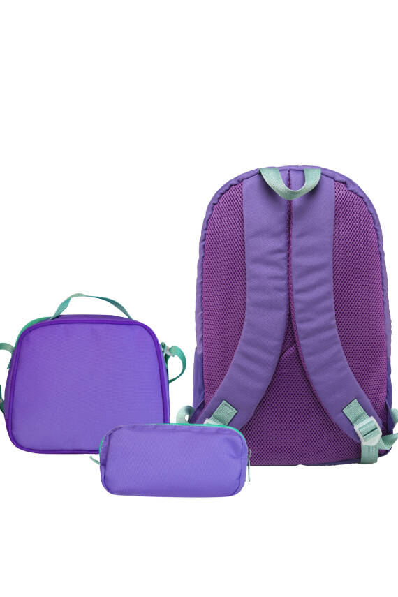 Cambridge Polo Club Be Happy Çift Ana Bölmeli Unisex Çocuk İlkokul Çanta Set - 3