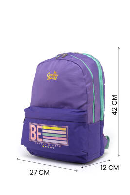 Cambridge Polo Club Be Happy Çift Ana Bölmeli Unisex Çocuk İlkokul Çanta Set - Cambridge Polo Club