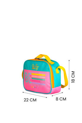 Cambridge Polo Club Be Happy Çift Ana Bölmeli Kız Çocuk İlkokul Çanta Seti - Cambridge Polo Club