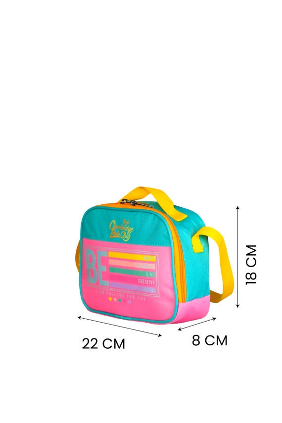 Cambridge Polo Club Be Happy Çift Ana Bölmeli Kız Çocuk İlkokul Çanta Seti - 4