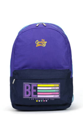 Cambridge Polo Club Be Happy Çift Ana Bölmeli Unisex Çocuk İlkokul Çantası - 6