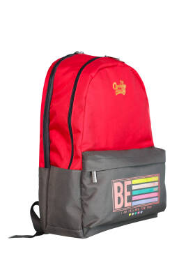 Cambridge Polo Club Be Happy Çift Ana Bölmeli Unisex Çocuk İlkokul Çantası - 25