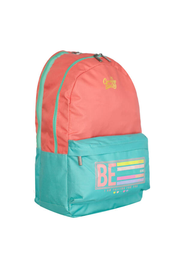 Cambridge Polo Club Be Happy Çift Ana Bölmeli Unisex Çocuk İlkokul Çantası - 30