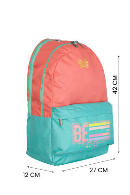 Cambridge Polo Club Be Happy Çift Ana Bölmeli Unisex Çocuk İlkokul Çantası - 33