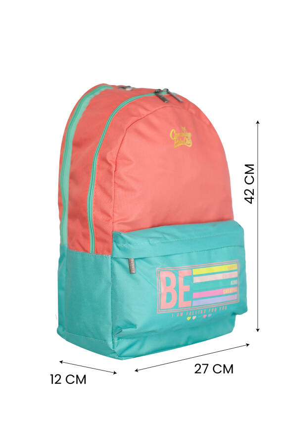 Cambridge Polo Club Be Happy Çift Ana Bölmeli Unisex Çocuk İlkokul Çantası - 33