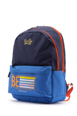 Cambridge Polo Club Be Happy Çift Ana Bölmeli Unisex Çocuk İlkokul Çantası - 19