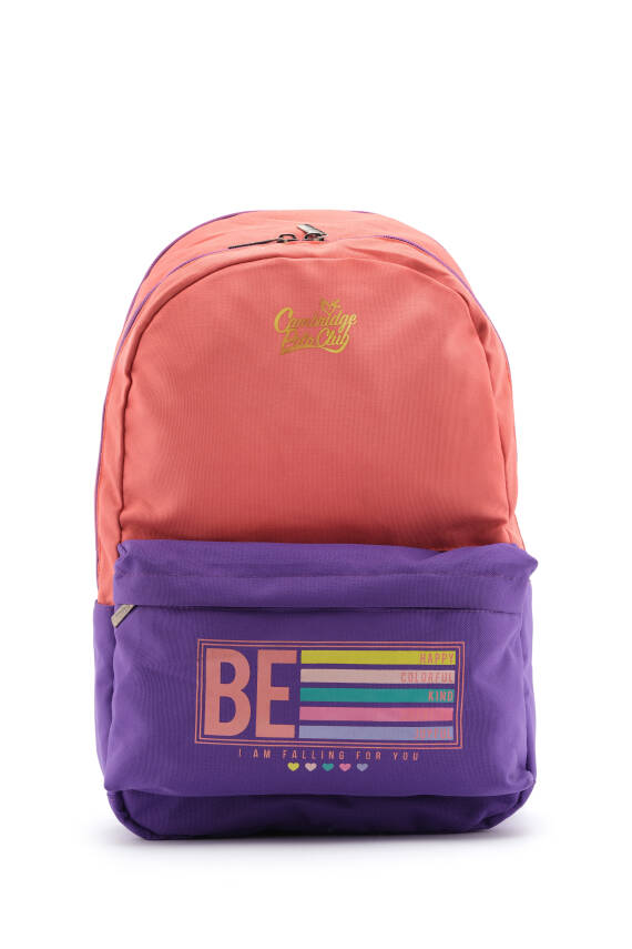 Cambridge Polo Club Be Happy Çift Ana Bölmeli Unisex Çocuk İlkokul Çantası - 38