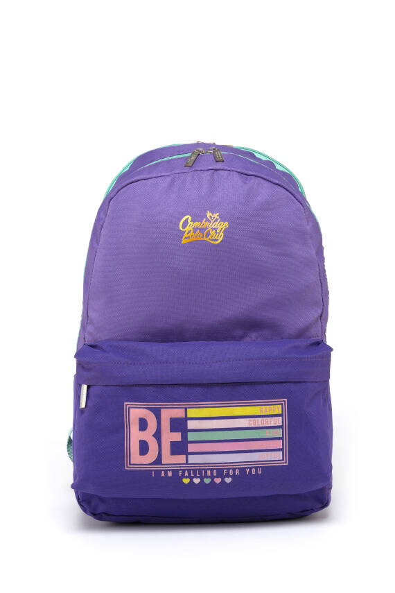Cambridge Polo Club Be Happy Çift Ana Bölmeli Unisex Çocuk İlkokul Çantası - 39