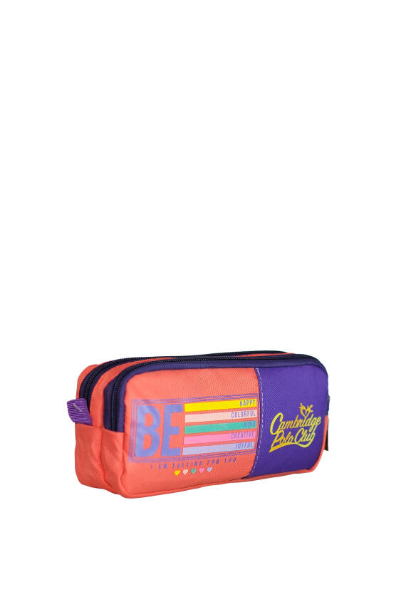 Cambridge Polo Club Be Happy Çift Bölmeli Unisex Çocuk Kalemlik - 3