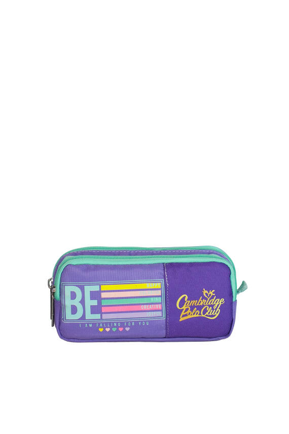 Cambridge Polo Club Be Happy Çift Bölmeli Unisex Çocuk Kalemlik - 22