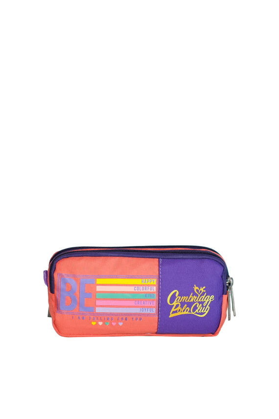 Cambridge Polo Club Be Happy Çift Bölmeli Unisex Çocuk Kalemlik - 1