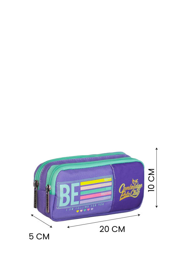 Cambridge Polo Club Be Happy Çift Bölmeli Unisex Çocuk Kalemlik - 26