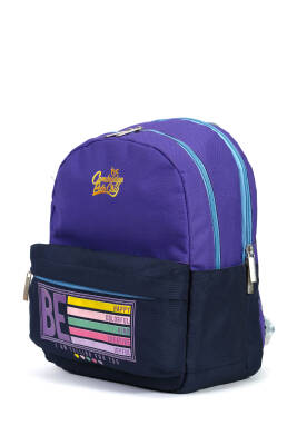 Cambridge Polo Club Be Happy Ön Cepli Unisex Çocuk Anaokulu Çantası - 7