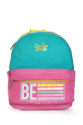 Cambridge Polo Club Be Happy Ön Cepli Unisex Çocuk Anaokulu Çantası - 36