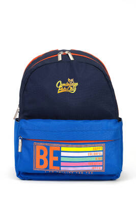 Cambridge Polo Club Be Happy Ön Cepli Unisex Çocuk Anaokulu Çantası - 2