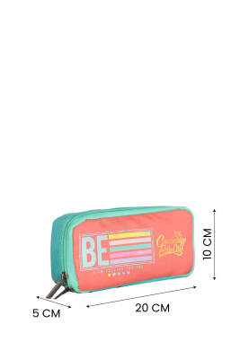 Cambridge Polo Club Be Happy Tek Bölmeli Unisex Çocuk Kalem Kutusu - 31