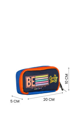 Cambridge Polo Club Be Happy Tek Bölmeli Unisex Çocuk Kalem Kutusu - 36