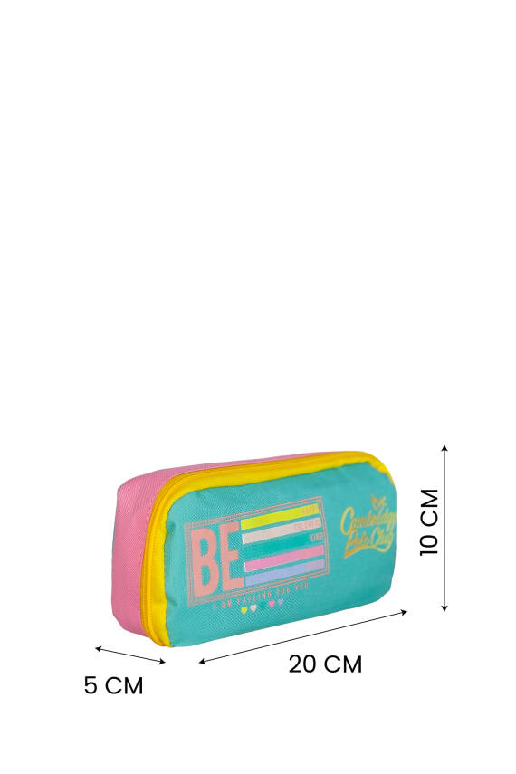 Cambridge Polo Club Be Happy Tek Bölmeli Unisex Çocuk Kalem Kutusu - 13