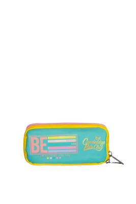 Cambridge Polo Club Be Happy Tek Bölmeli Unisex Çocuk Kalem Kutusu - 40