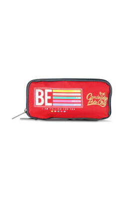 Cambridge Polo Club Be Happy Tek Bölmeli Unisex Çocuk Kalem Kutusu - 42