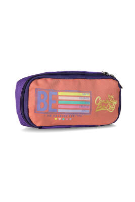 Cambridge Polo Club Be Happy Tek Bölmeli Unisex Çocuk Kalem Kutusu - 46