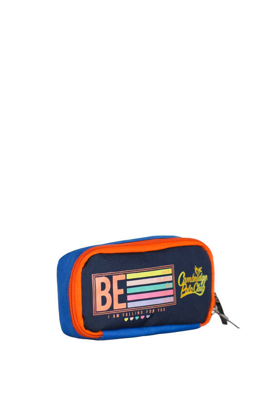 Cambridge Polo Club Be Happy Tek Bölmeli Unisex Çocuk Kalem Kutusu - 33