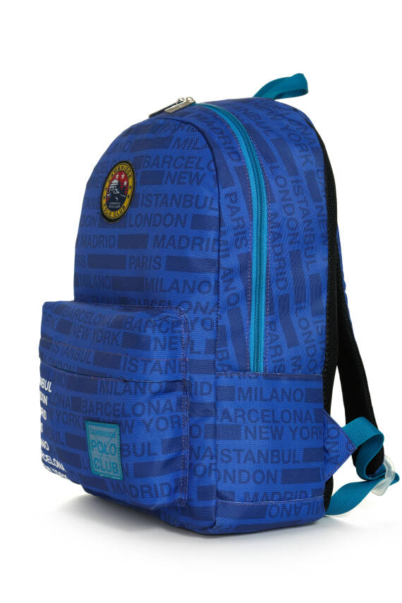 Cambridge Polo Club Cities II Ön Cepli Unisex Sırt Çantası - 3