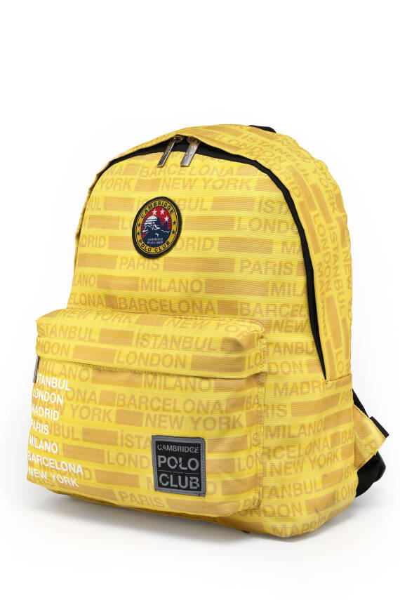 Cambridge Polo Club Cities II Ön Cepli Unisex Sırt Çantası - 7