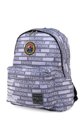 Cambridge Polo Club Cities II Ön Cepli Unisex Sırt Çantası - 19