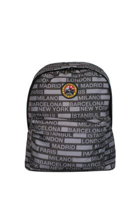 Cambridge Polo Club Cities II Ön Cepli Unisex Sırt Çantası - 30