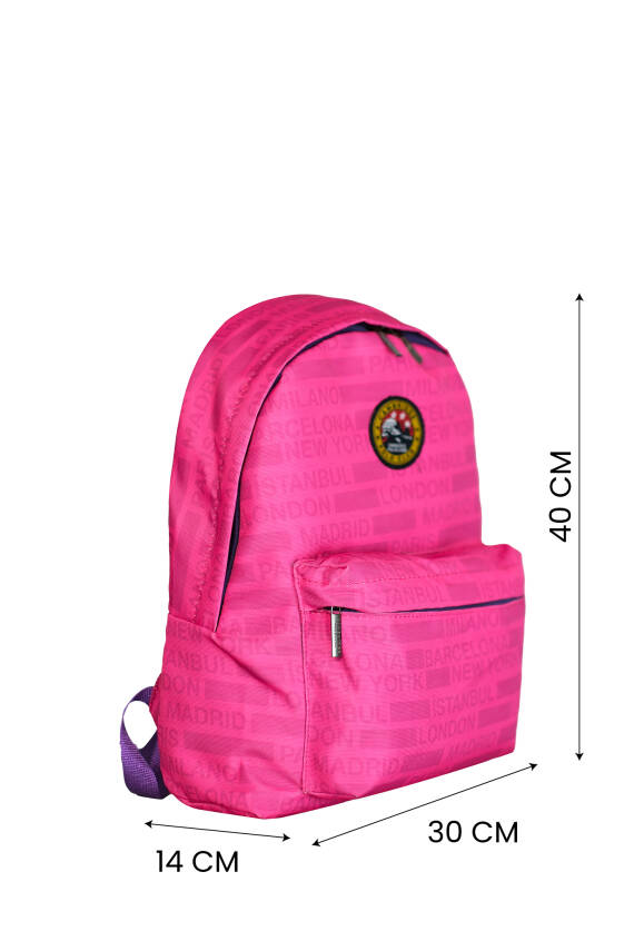 Cambridge Polo Club Cities II Ön Cepli Unisex Sırt Çantası - 39