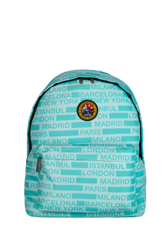 Cambridge Polo Club Cities II Ön Cepli Unisex Sırt Çantası - 40