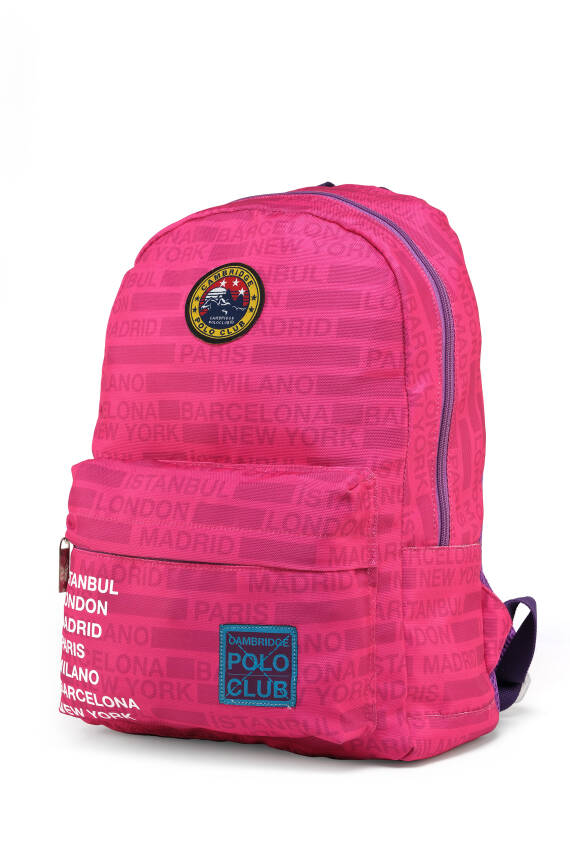 Cambridge Polo Club Cities Ön Bölmeli Unisex Sırt Çantası - 3