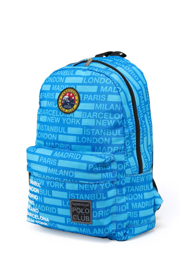 Cambridge Polo Club Cities Ön Bölmeli Unisex Sırt Çantası - 7