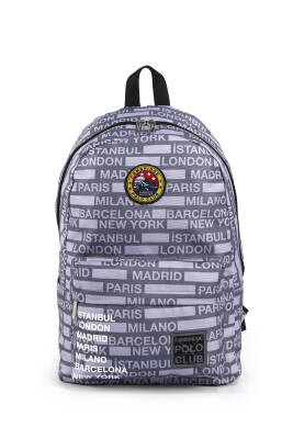 Cambridge Polo Club Cities Ön Bölmeli Unisex Sırt Çantası - 16