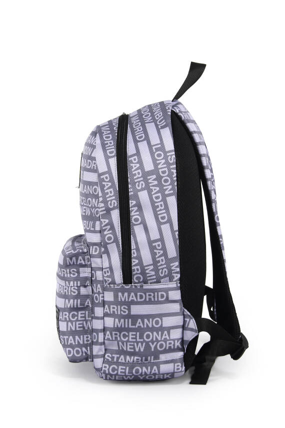 Cambridge Polo Club Cities Ön Bölmeli Unisex Sırt Çantası - 18