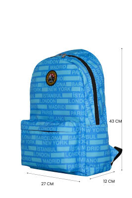 Cambridge Polo Club Cities Ön Bölmeli Unisex Sırt Çantası - 28