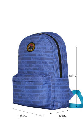 Cambridge Polo Club Cities Ön Bölmeli Unisex Sırt Çantası - 33