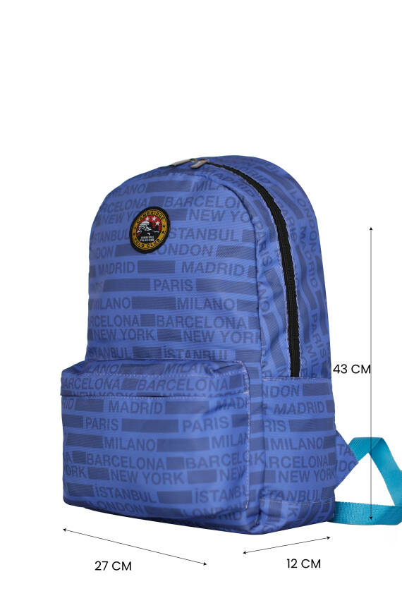 Cambridge Polo Club Cities Ön Bölmeli Unisex Sırt Çantası - 33