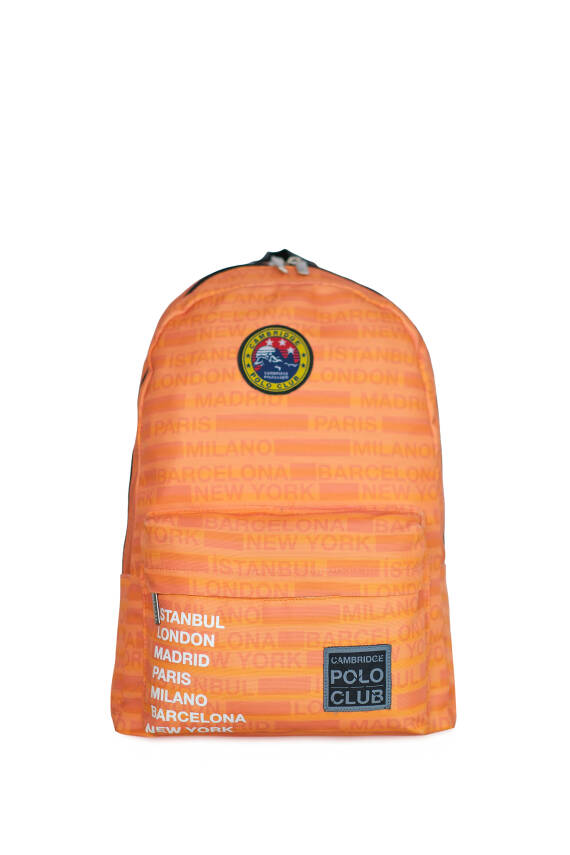 Cambridge Polo Club Cities Ön Bölmeli Unisex Sırt Çantası - 34