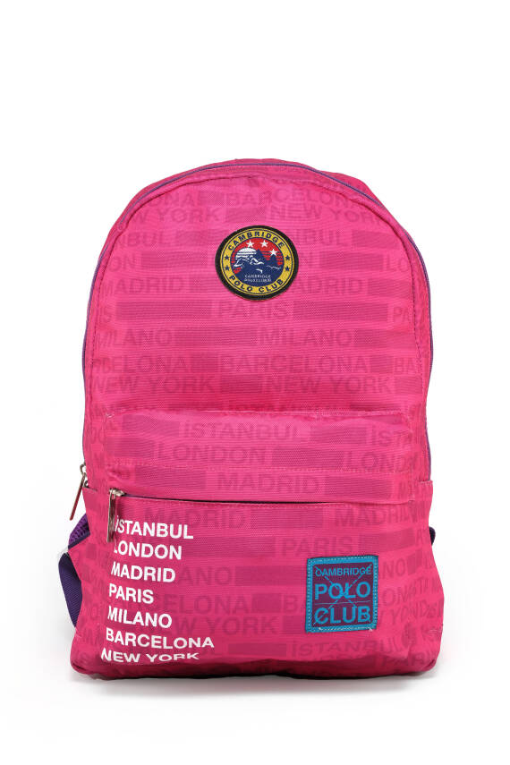 Cambridge Polo Club Cities Ön Bölmeli Unisex Sırt Çantası - 41